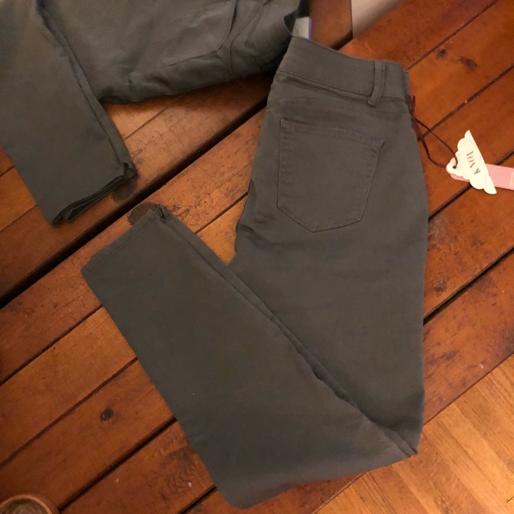 Green pants